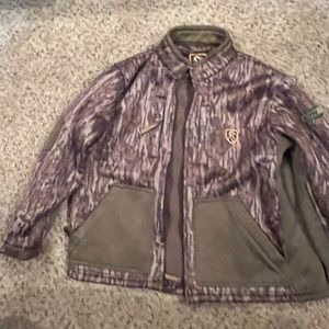 Drake Non Typical Youth Size 14 Jacket Mossy Oak Bottomland